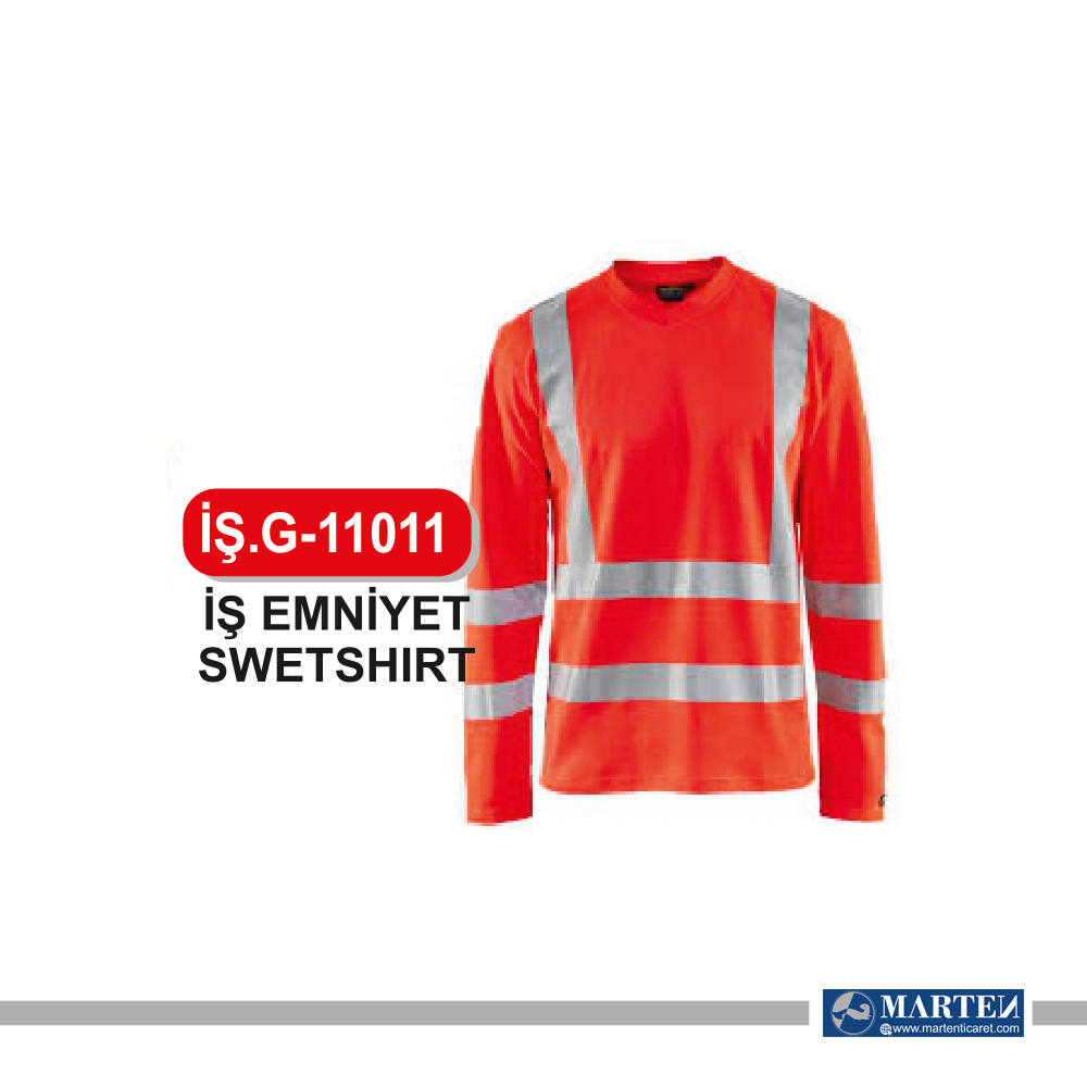 isg-11011 İş Emniyet Sweatshirt